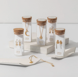 One & Eight Gold Love Knot Earrings