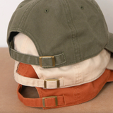 'Bakery Tourist' Cotton Baseball Cap - Olive