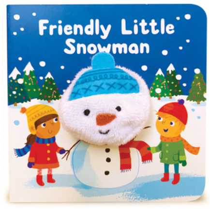 Friendly Little Snowman Finger Puppet Book