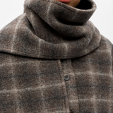 Object Maise Scarf Jacket - Carafe Check