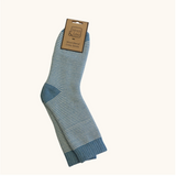 Jess & Lou Cornflower Blue Thin Stripe Socks