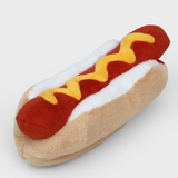 SUCKUK Plush Hot Dog Zip Pouch