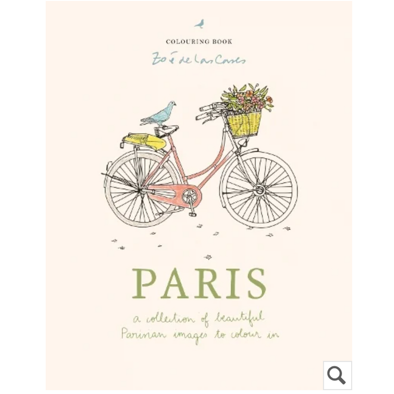 Paris Colouring Book - Zoé De La Cases