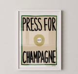 Nephthys Illustrated 'Press for Champagne' Print