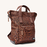 ROKA Bantry Backpack in Mini Leopard - Small