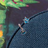 Attic Creations 'You Rock' Earrings - Silver
