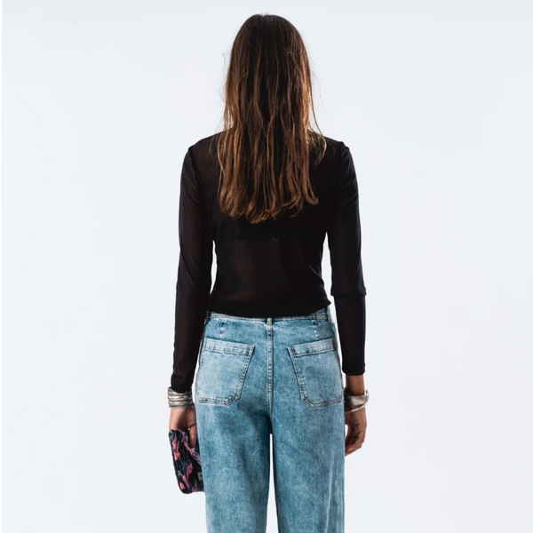 Irie Blouse LS - Black