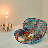Catherine Colbrook Blue Make Up Bag with Liberty Print.