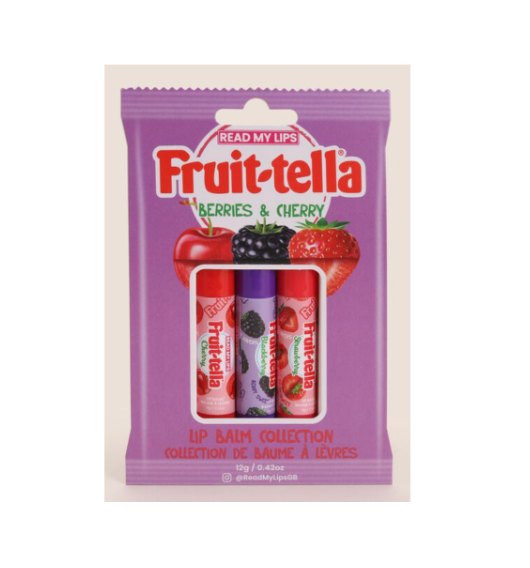 Fruitella Lip Balms 3pk