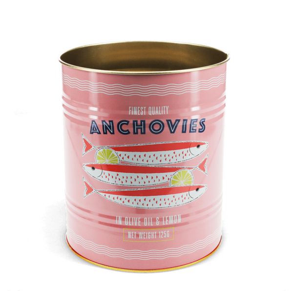 Extra Large Vintage Inspired Storage Tins - Fish