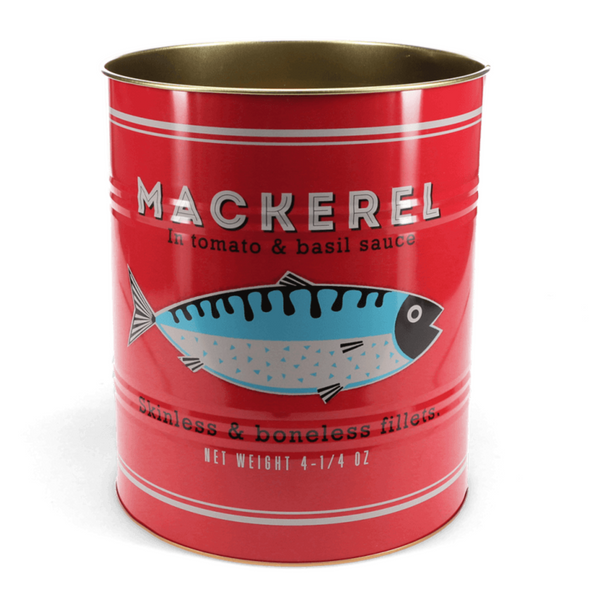 Extra Large Vintage Inspired Storage Tins - Fish