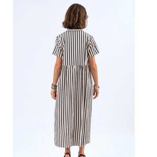 Lollys Laundry Aliya Maxi Dress Stripe