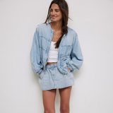 Free People Layla Denim Jacket