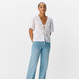 Object Mini V Neck Top