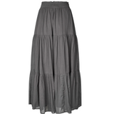 Lollys Laundry Diamond Maxi Skirt - Washed Black