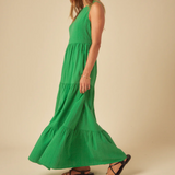 Nobody's Child Astrid Midi Dress Soft Green