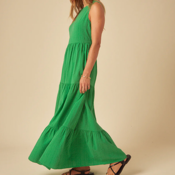 Nobody's Child Astrid Midi Dress Soft Green