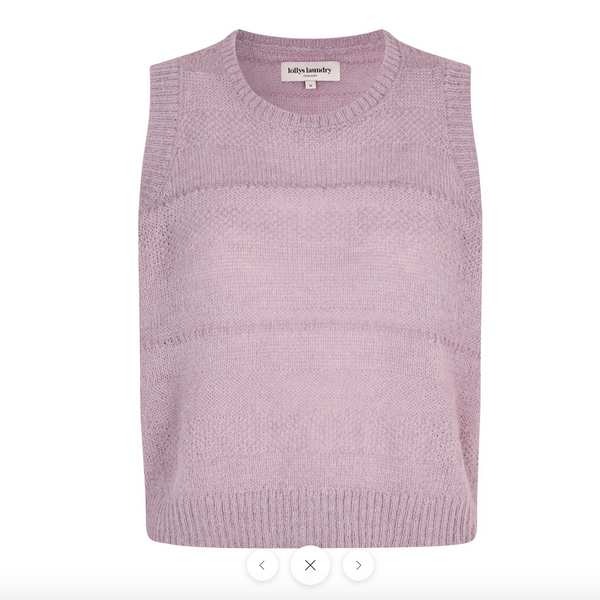 Lollys Laundry Chicago Vest - Lavender