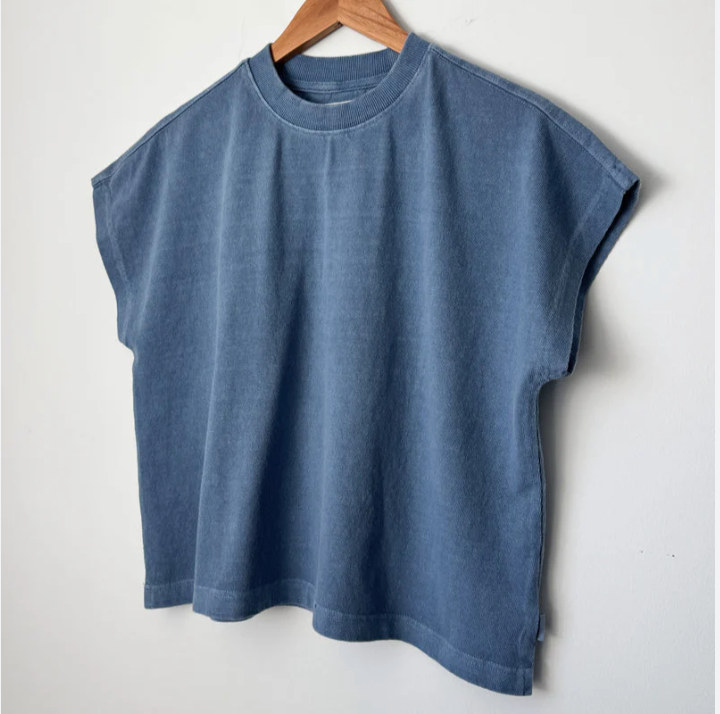 Le Bon Shoppe Jeanne Tee - Cornflower