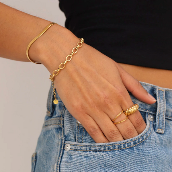 By Rae The Milan Snake Bracelet