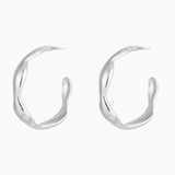 Consortium -  Molten Hoop - Gold/Silver