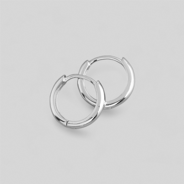 Consortium Simple Hoop Earring - Gold/Silver