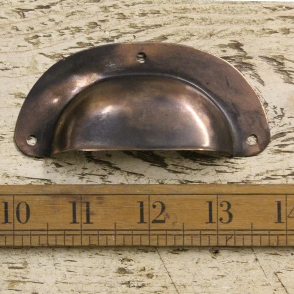 Antique Copper Basic Design Cup Handle