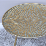 Gold Side Table
