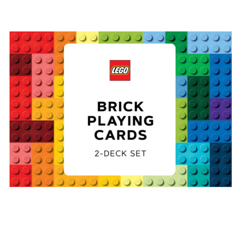 Lego brick playing cards