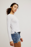 Free People Nova Tee - Ivory