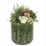 Deco Glaze Planter Artichokes