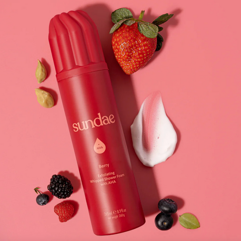 Sundae Whipped Shower Foam - Berry