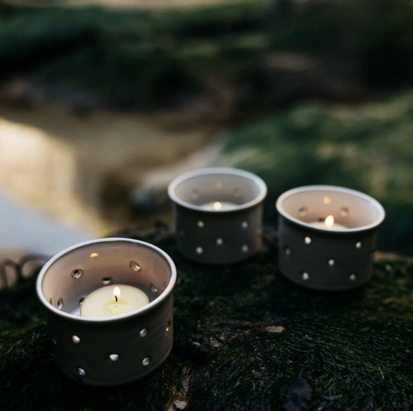 St Eval Tealights - Sea Moss & Driftwood - Pack of 9