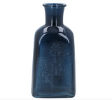 Glass Wildflower Bottle Vase