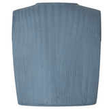 Lollys Laundry Ilsa Vest Dusty Blue