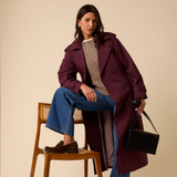 Nobody's Child Double Breasted Okasan Trench Coat