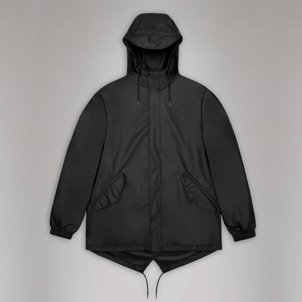 Rains Fishtail Jacket W3 Black