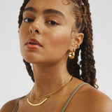 By Rae The Milan Snake Necklace