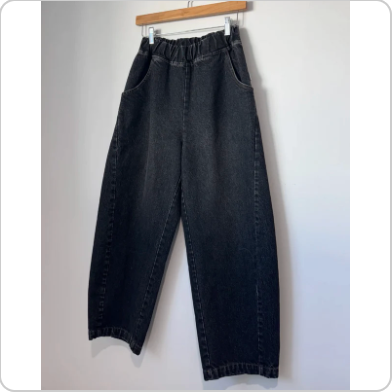 Le Bon Shoppe Arc Pants - Raw Black