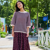 black-colour-dell-striped-knit-cardigan-dark-grey