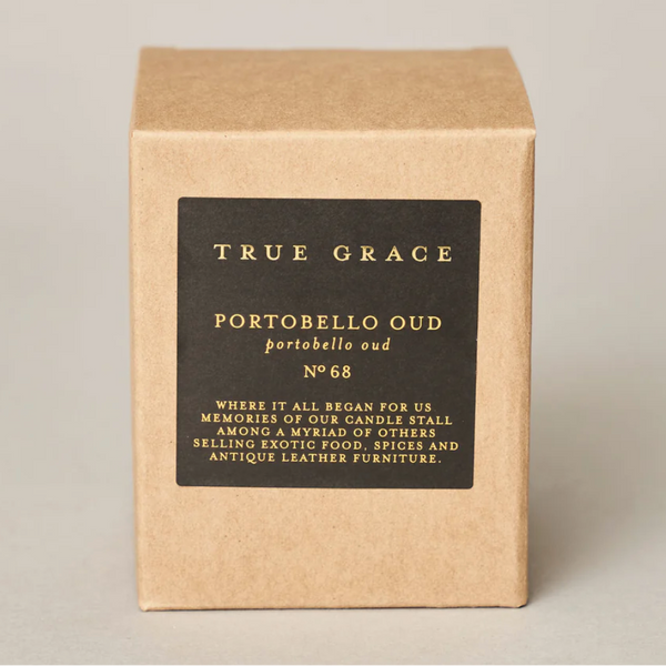 True Grace Portobello Oud Candle