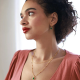 Amano Studios Emerald Green Pendant Necklace