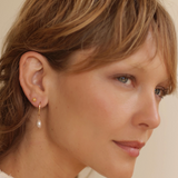 Amano Studios Starburst Stud Earrings - Pearl