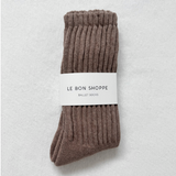 Le Bon Shoppe Ballet Socks - Mocha Mousse