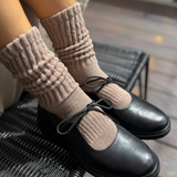 Le Bon Shoppe Ballet Socks - Mocha Mousse 2