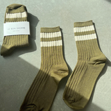 Le Bon Shoppe Her Varsity Socks - Fern