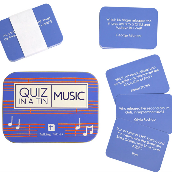 Quiz In A Tin - Music