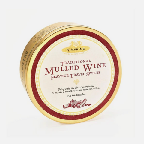 SIMPKINS Trad Mulled Wine Flavour Travel Sweets 200g