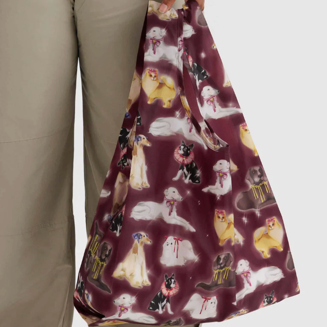 Baggu Reusable Recyclable Standard Bag  - Dog Cut-Outs
