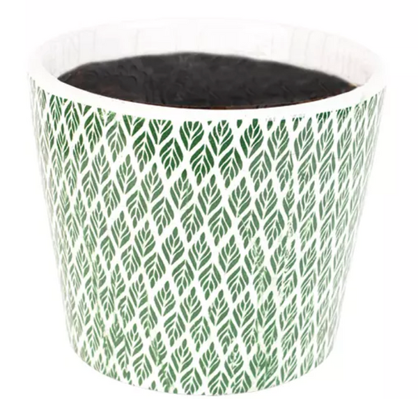Large Old Style Dutch Pot - Green